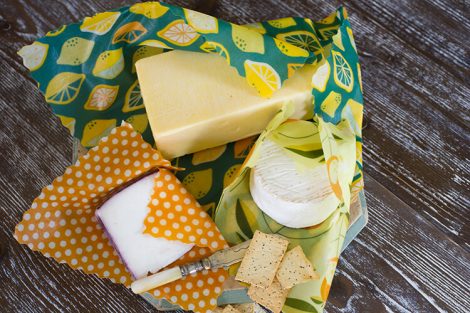 Apiwraps beeswax wrap cheese storage