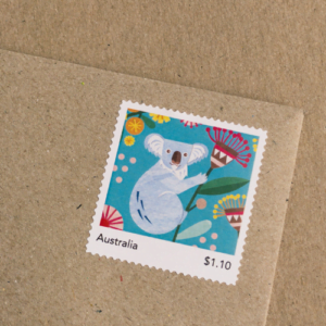 Apiwraps Koala Stamp